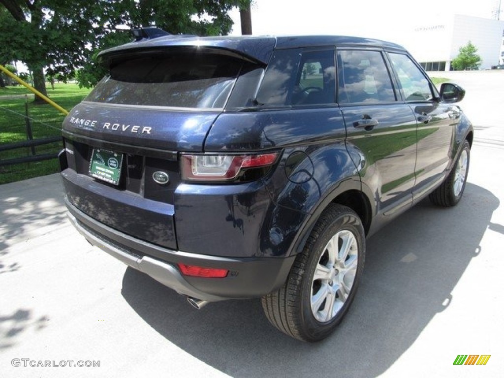 2018 Range Rover Evoque SE - Loire Blue / Almond photo #7