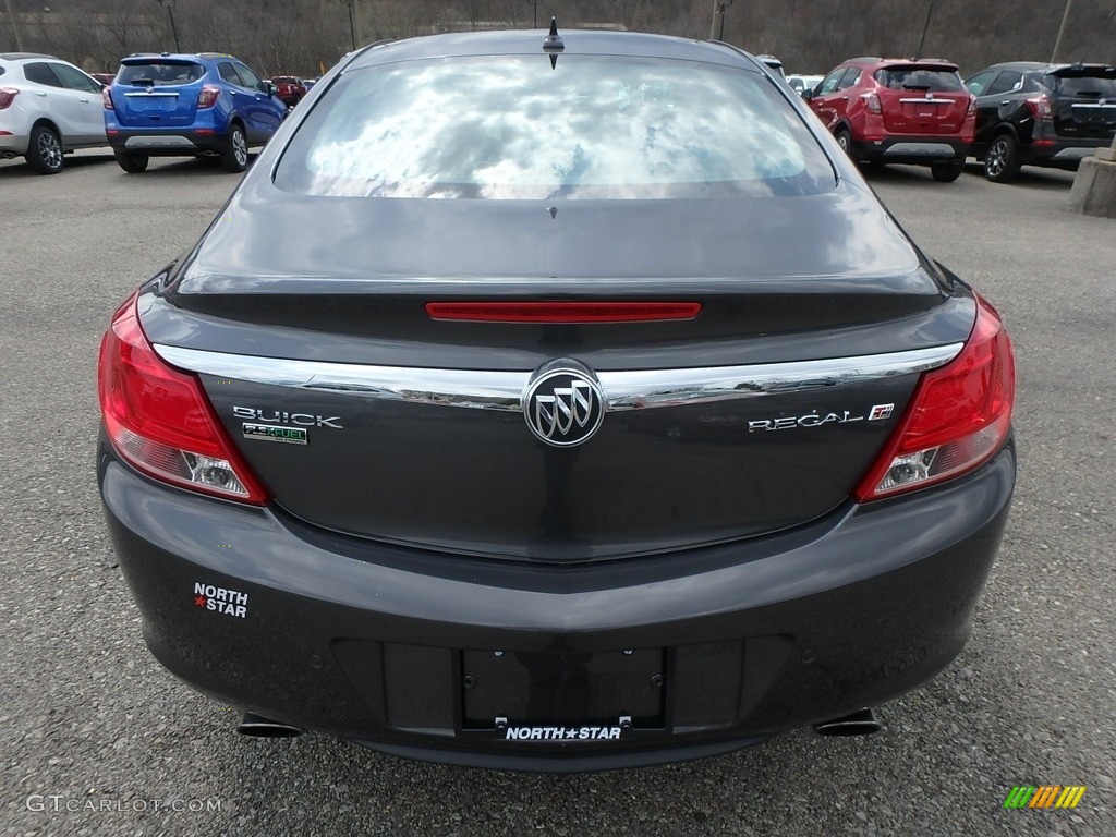 2011 Regal CXL Turbo - Granite Gray Metallic / Ebony photo #11