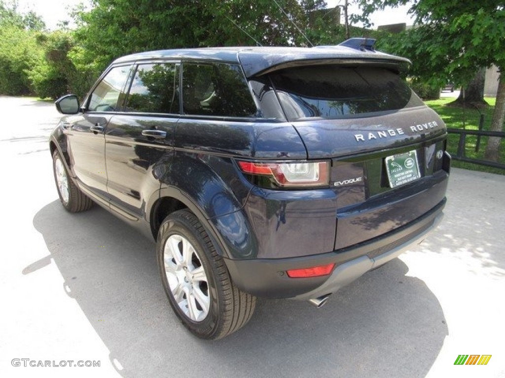 2018 Range Rover Evoque SE - Loire Blue / Almond photo #12