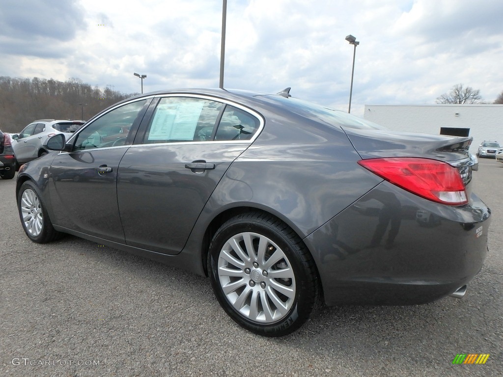 2011 Regal CXL Turbo - Granite Gray Metallic / Ebony photo #13