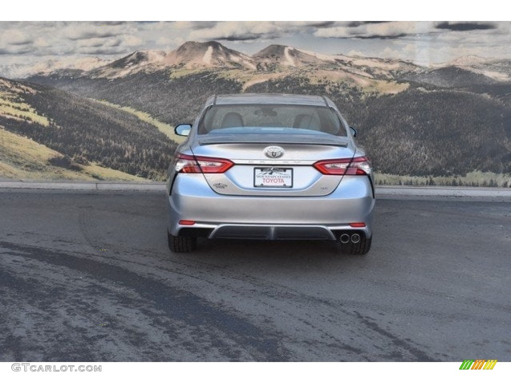 2018 Camry SE - Celestial Silver Metallic / Ash photo #4