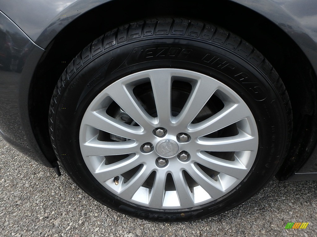 2011 Regal CXL Turbo - Granite Gray Metallic / Ebony photo #15