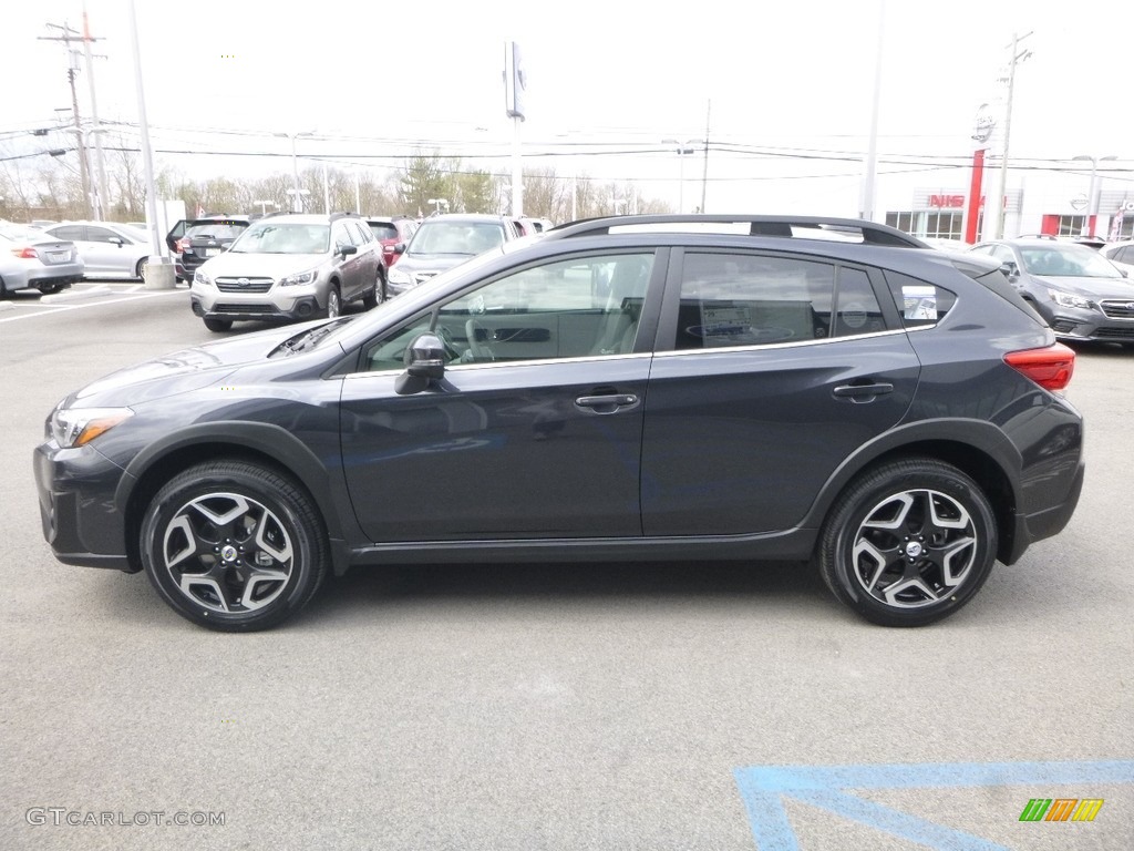 2018 Crosstrek 2.0i Limited - Dark Gray Metallic / Black photo #7
