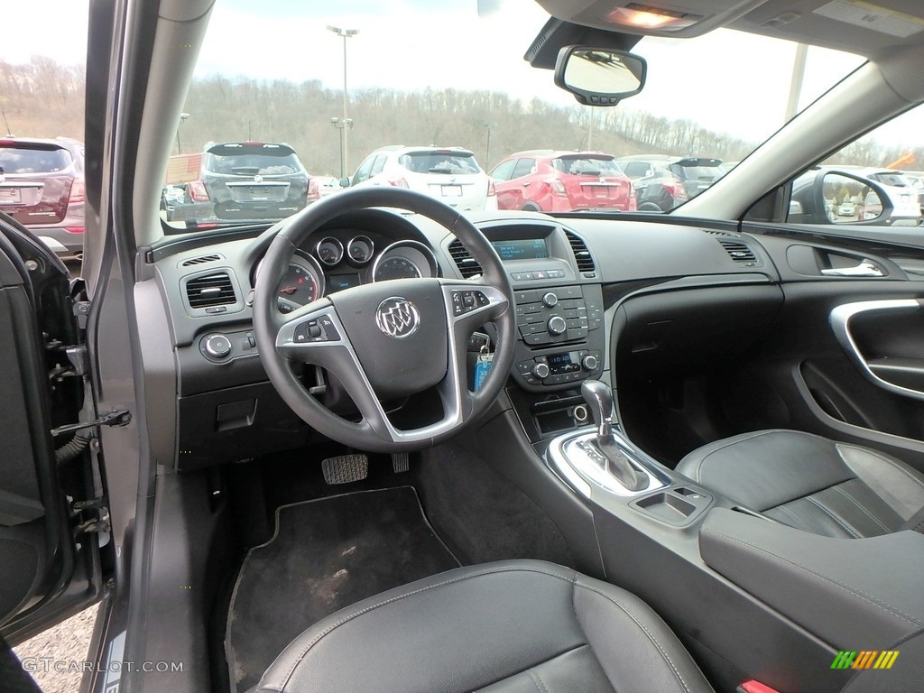 2011 Regal CXL Turbo - Granite Gray Metallic / Ebony photo #18