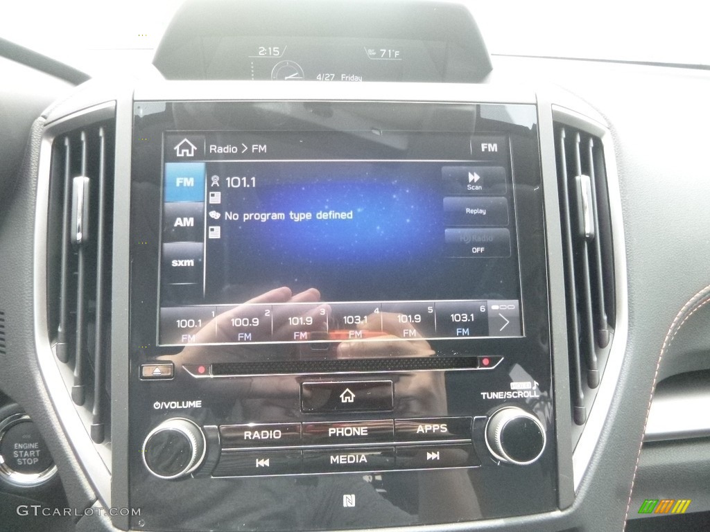 2018 Crosstrek 2.0i Limited - Dark Gray Metallic / Black photo #17