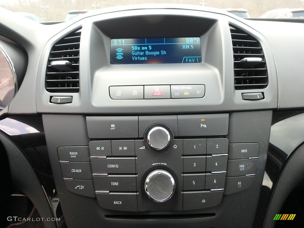 2011 Regal CXL Turbo - Granite Gray Metallic / Ebony photo #28