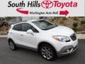 White Pearl Tricoat 2014 Buick Encore Leather AWD