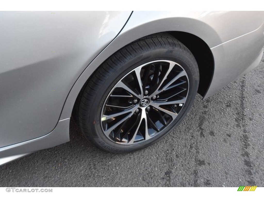 2018 Camry SE - Celestial Silver Metallic / Ash photo #33