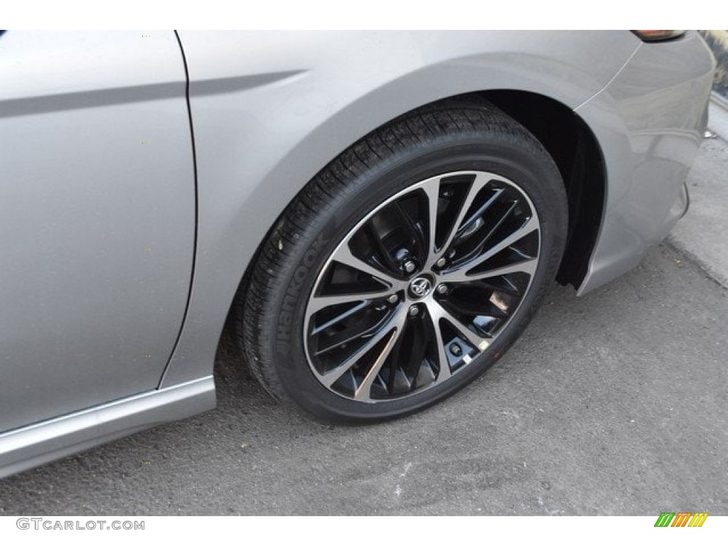 2018 Camry SE - Celestial Silver Metallic / Ash photo #35