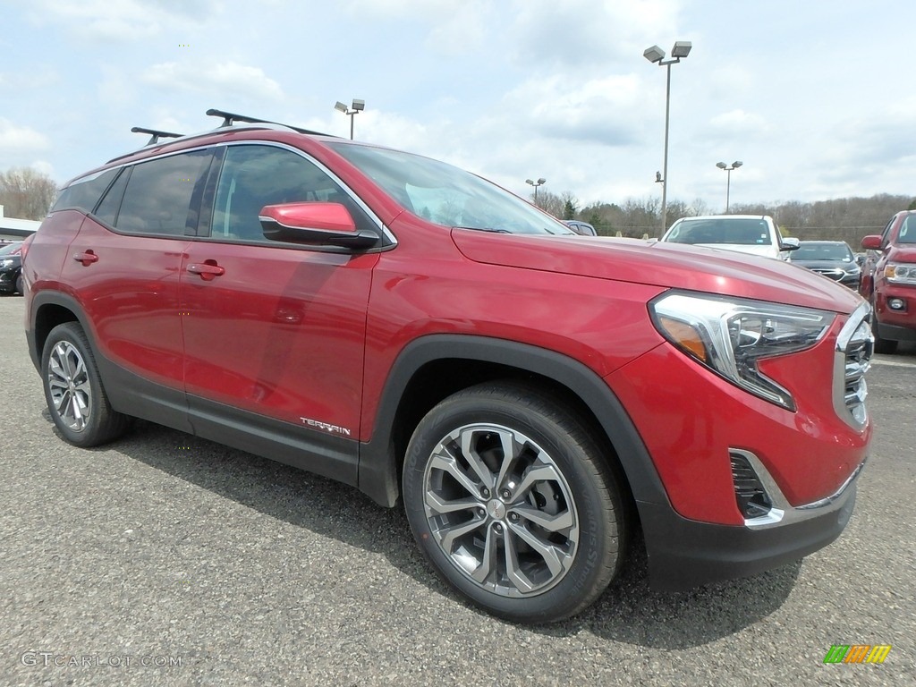 Red Quartz Tintcoat 2018 GMC Terrain SLT AWD Exterior Photo #126866632