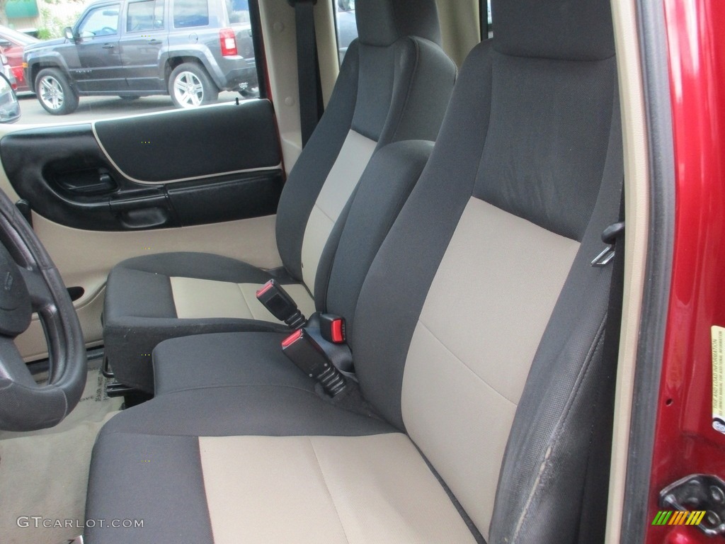 2005 Ranger XLT SuperCab - Toreador Red Metallic / Medium Pebble Tan photo #8