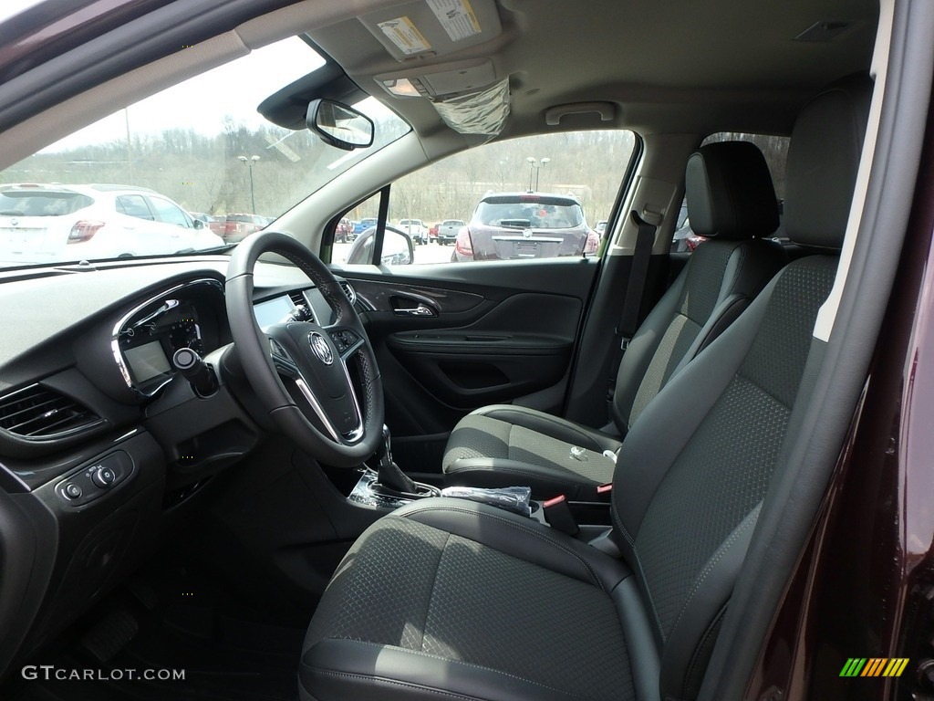 2018 Encore Preferred AWD - Black Cherry Metallic / Ebony photo #11