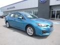 2018 Island Blue Pearl Subaru Impreza 2.0i Premium 4-Door  photo #1