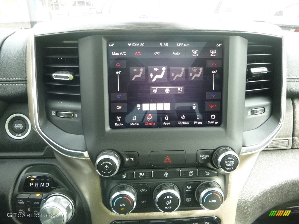 2019 1500 Laramie Crew Cab 4x4 - Delmonico Red Pearl / Black photo #18