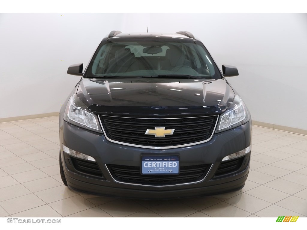 2014 Traverse LS AWD - Cyber Grey Metallic / Dark Titanium/Light Titanium photo #2