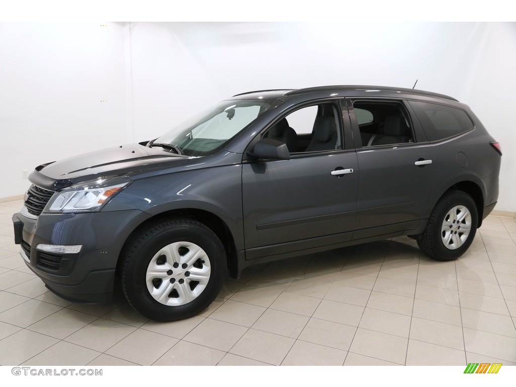 2014 Traverse LS AWD - Cyber Grey Metallic / Dark Titanium/Light Titanium photo #3