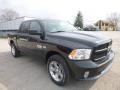 2018 Brilliant Black Crystal Pearl Ram 1500 Express Crew Cab 4x4  photo #7