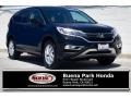 2015 Crystal Black Pearl Honda CR-V EX  photo #1