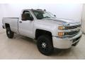Silver Ice Metallic 2015 Chevrolet Silverado 2500HD WT Regular Cab 4x4