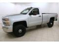 Silver Ice Metallic - Silverado 2500HD WT Regular Cab 4x4 Photo No. 3
