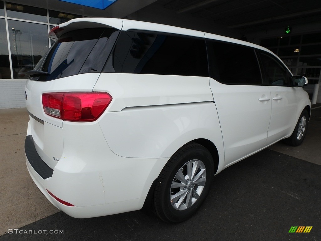 2018 Sedona LX - Clear White / Camel Beige photo #3