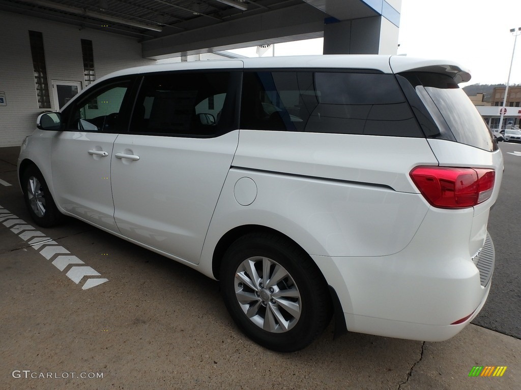 2018 Sedona LX - Clear White / Camel Beige photo #6