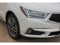 2017 White Diamond Pearl Acura MDX SH-AWD  photo #10