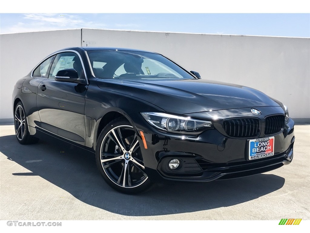 Jet Black 2019 BMW 4 Series 430i Coupe Exterior Photo #126877063