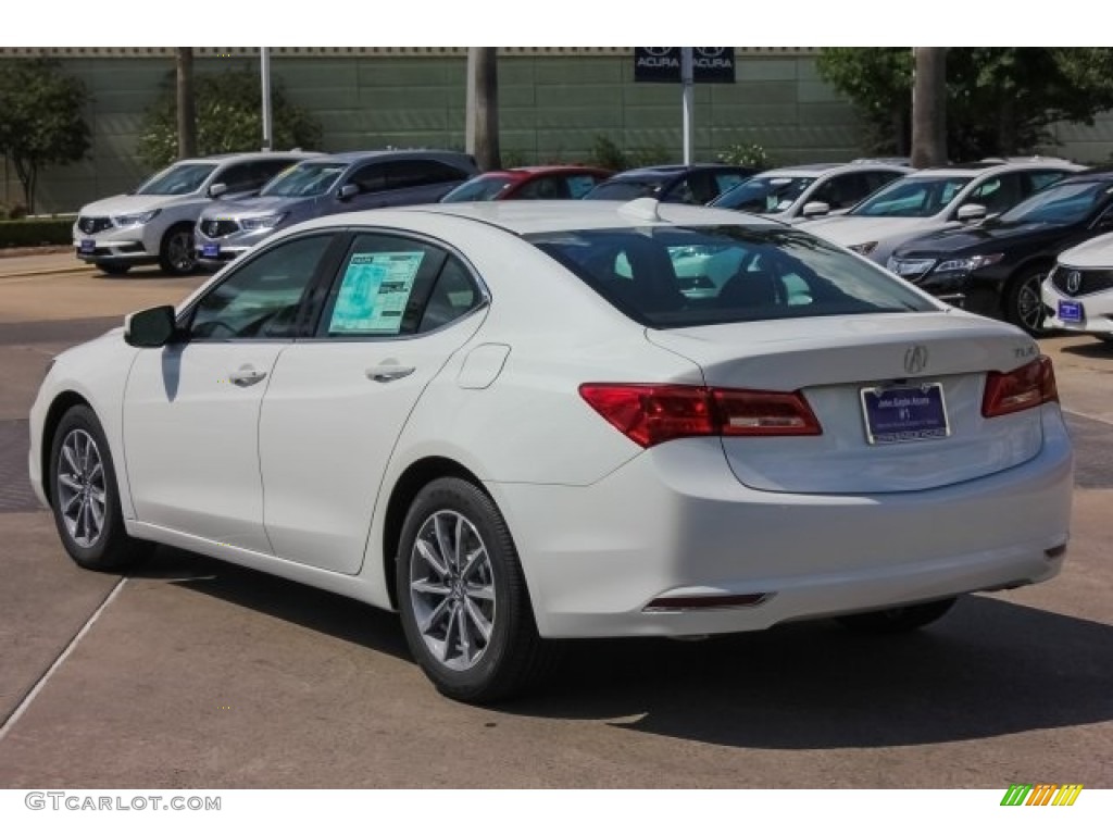 2018 TLX Sedan - Bellanova White Pearl / Ebony photo #5