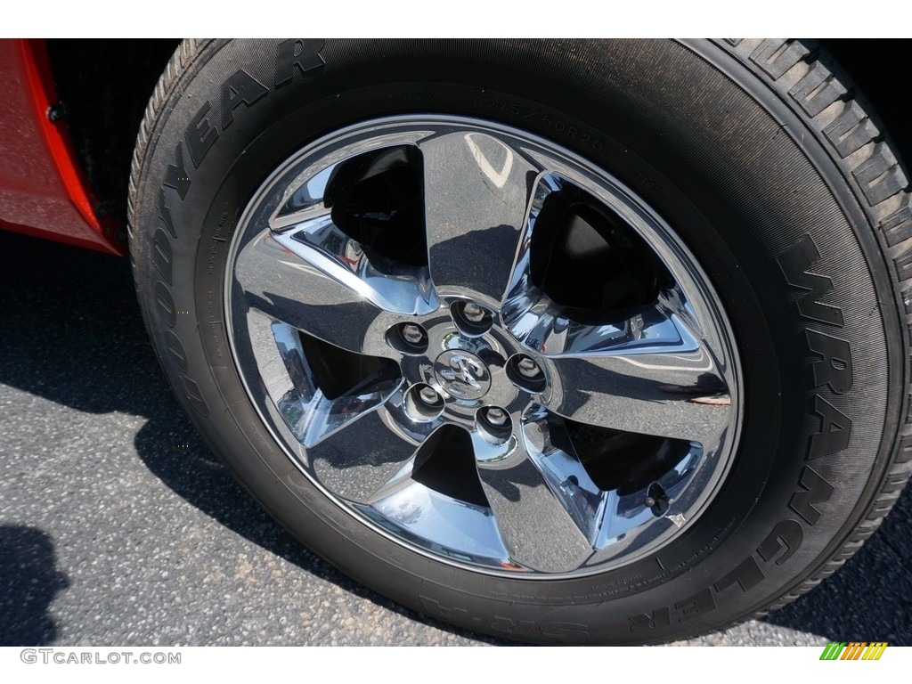 2018 1500 Big Horn Crew Cab - Flame Red / Black/Diesel Gray photo #20