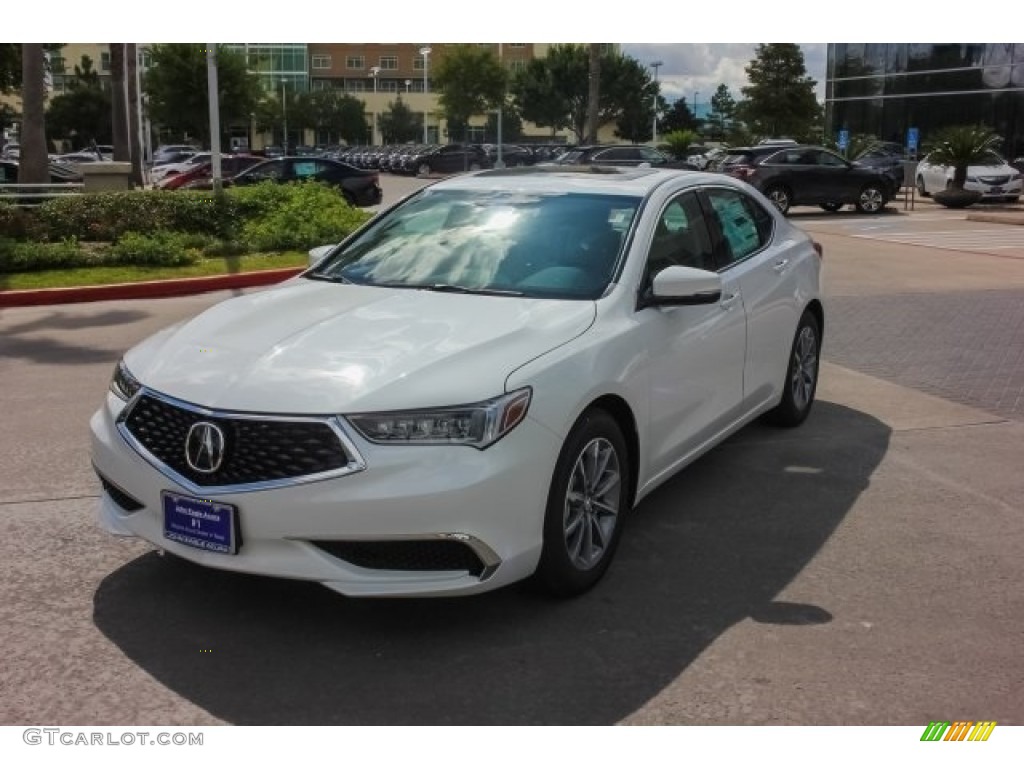 2018 TLX Sedan - Bellanova White Pearl / Parchment photo #3