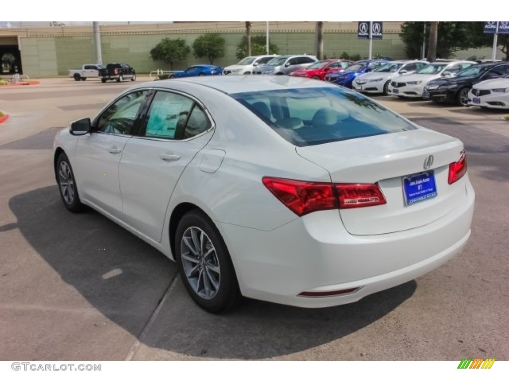 2018 TLX Sedan - Bellanova White Pearl / Parchment photo #5