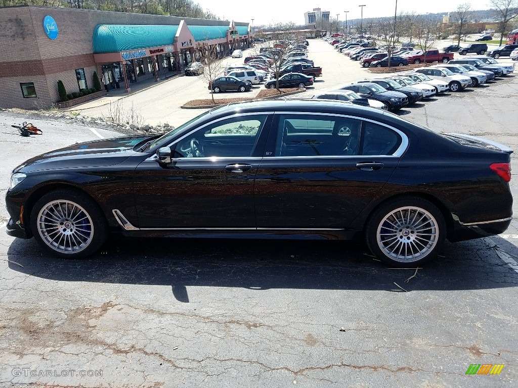 2018 7 Series Alpina B7 xDrive - Black Sapphire Metallic / Black photo #8