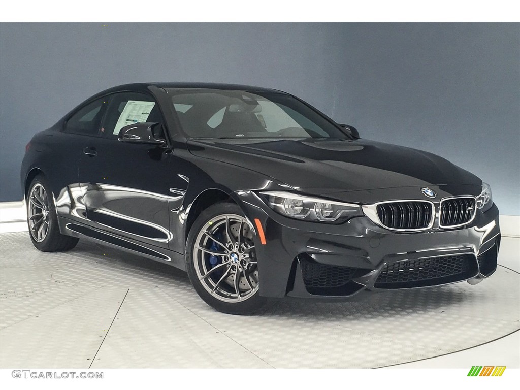 Black Sapphire Metallic 2018 BMW M4 Coupe Exterior Photo #126881490
