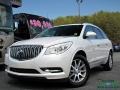 2017 White Frost Tricoat Buick Enclave Leather  photo #1