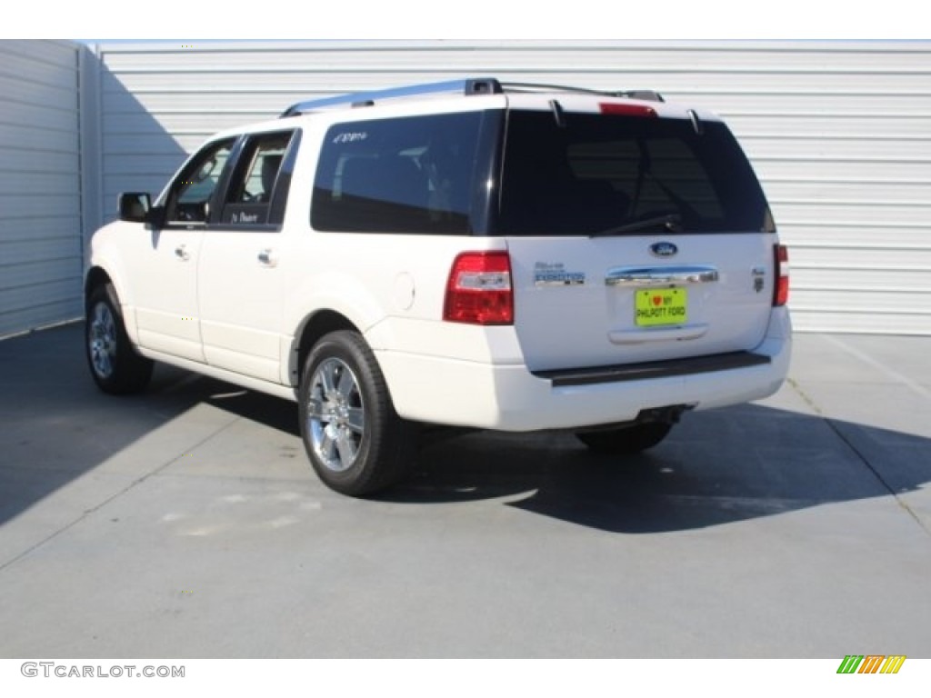 2010 Expedition EL Limited - White Platinum Tri-Coat Metallic / Stone photo #7