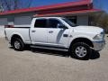 2013 Bright White Ram 2500 Laramie Longhorn Crew Cab 4x4  photo #2