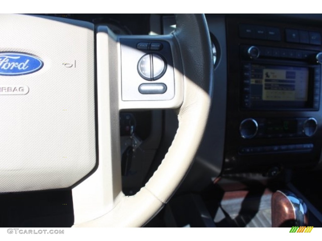 2010 Expedition EL Limited - White Platinum Tri-Coat Metallic / Stone photo #21