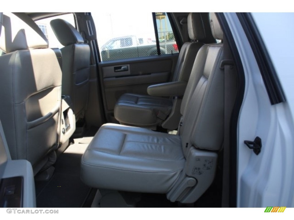 2010 Expedition EL Limited - White Platinum Tri-Coat Metallic / Stone photo #26