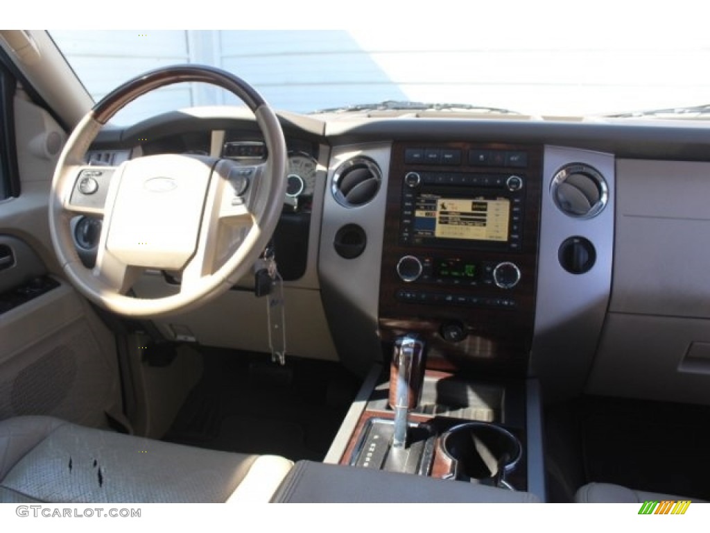 2010 Expedition EL Limited - White Platinum Tri-Coat Metallic / Stone photo #27