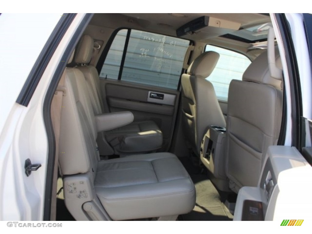 2010 Expedition EL Limited - White Platinum Tri-Coat Metallic / Stone photo #33