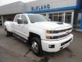 Summit White - Silverado 3500HD LTZ Crew Cab Dual Rear Wheel 4x4 Photo No. 3