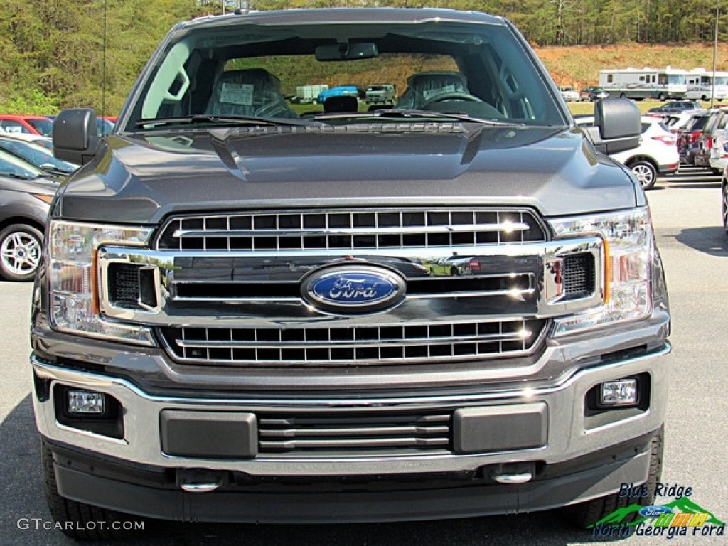 2018 F150 XLT SuperCab 4x4 - Magnetic / Earth Gray photo #8