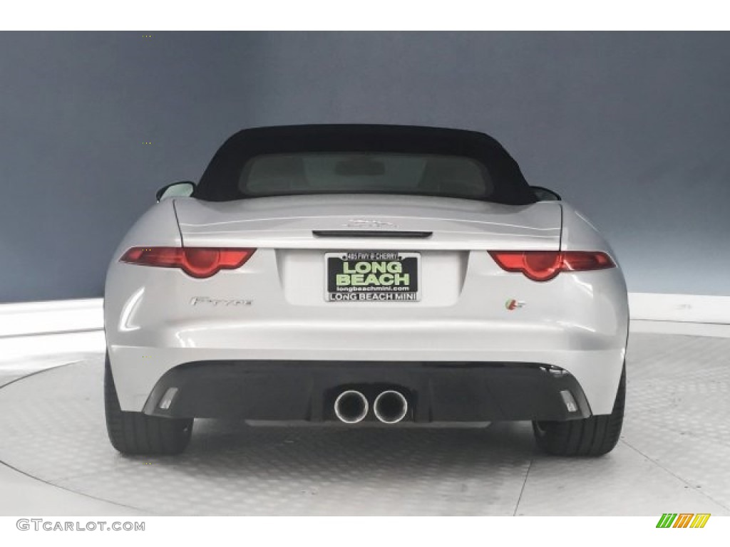 2015 F-TYPE Convertible - Rhodium Silver Metallic / Jet photo #3