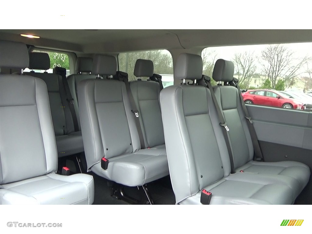 Pewter Interior 2018 Ford Transit Passenger Wagon XL 150 LR Regular Photo #126888264