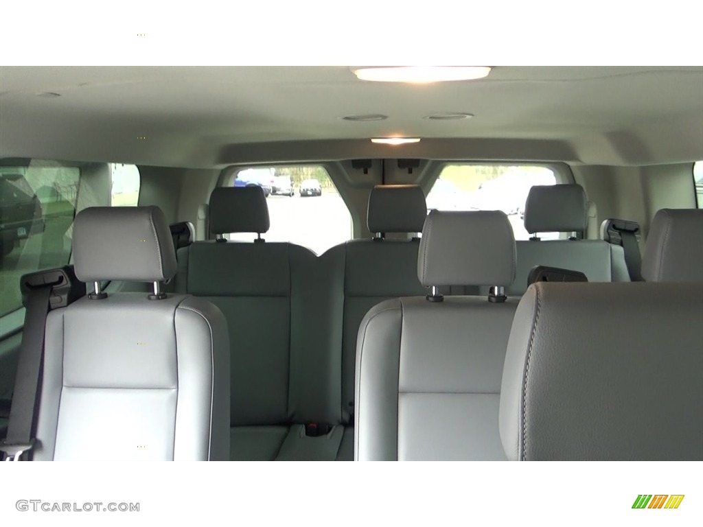 Pewter Interior 2018 Ford Transit Passenger Wagon XL 150 LR Regular Photo #126888288