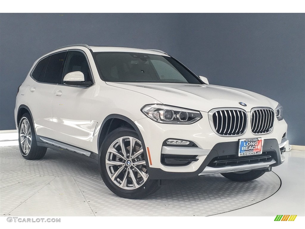 Alpine White 2019 BMW X3 sDrive30i Exterior Photo #126888556
