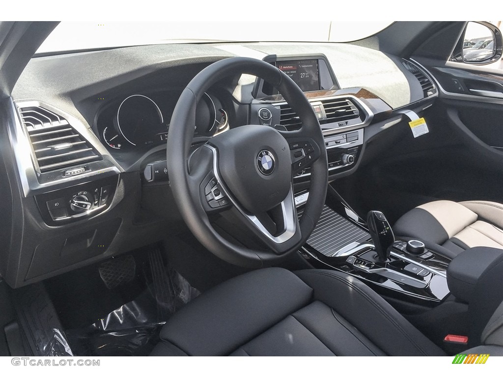 2019 BMW X3 sDrive30i Black Dashboard Photo #126888741