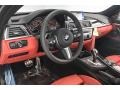 Coral Red 2019 BMW 4 Series 440i Coupe Dashboard