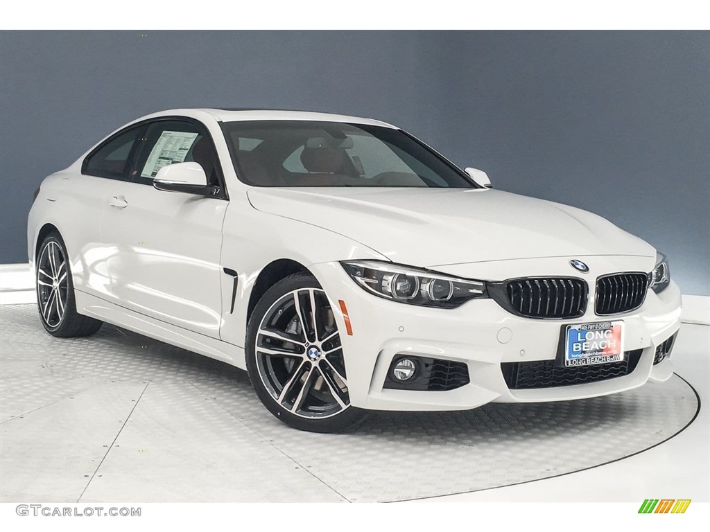 Alpine White 2019 BMW 4 Series 440i Coupe Exterior Photo #126889512